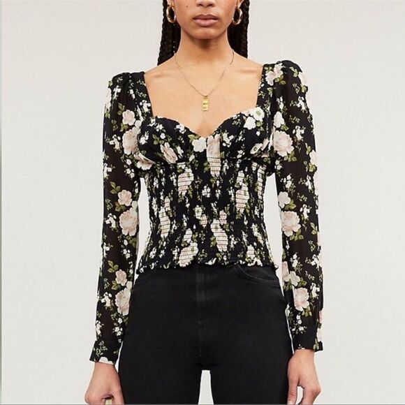 Reformation Russet Top in Elizabeth - Picture 1 of 7
